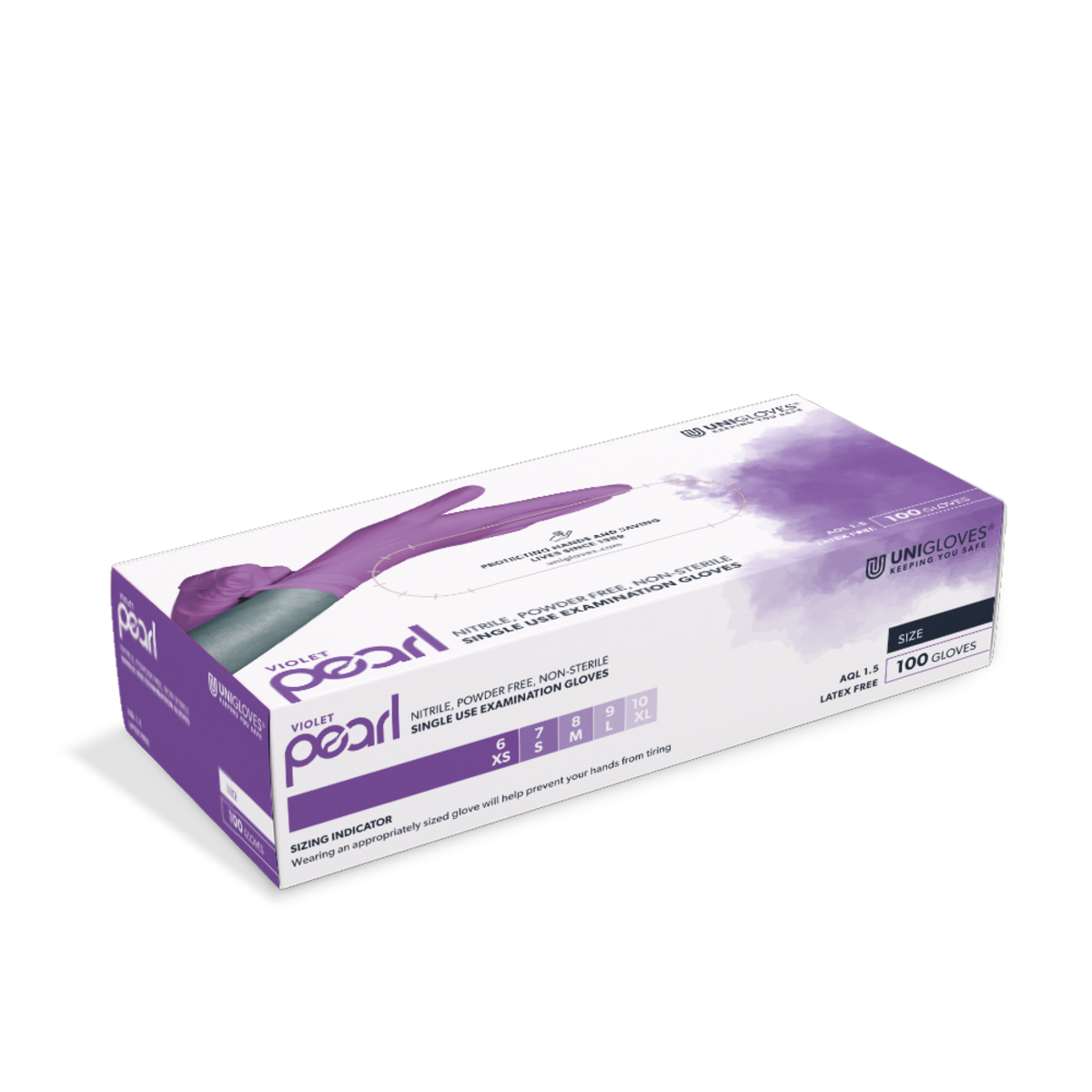 handschuhe unigloves Unigloves VIOLET PEARL – Elegante und vielseitige Handschuhe – Schnelltest Store
