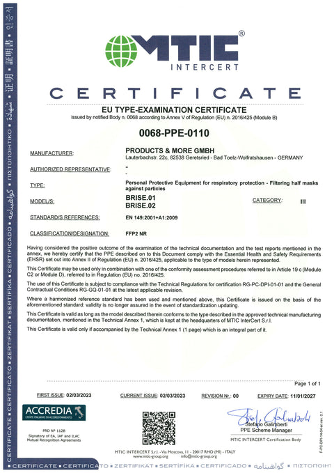 ISARLUFT FFP2-Maske weiß