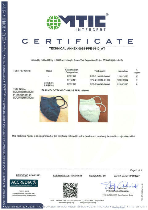 ISARLUFT FFP2-Maske schwarz