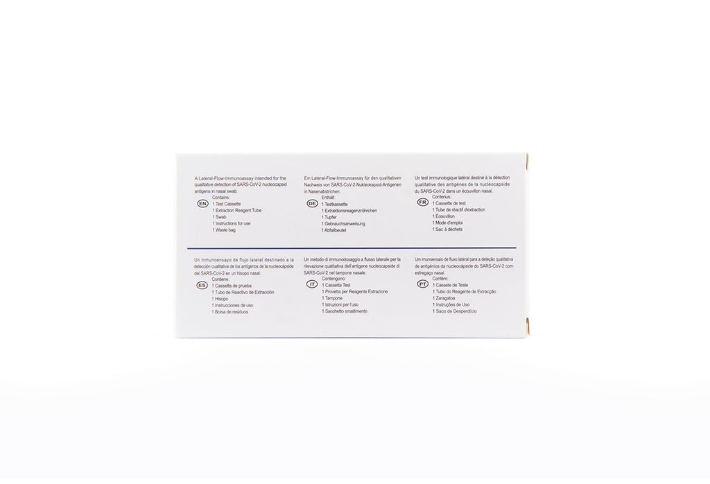 CLUNGENE COVID-19 Antigen Schnelltest (swab), 1 Test pro Box, haltbar bis 31. August 2026