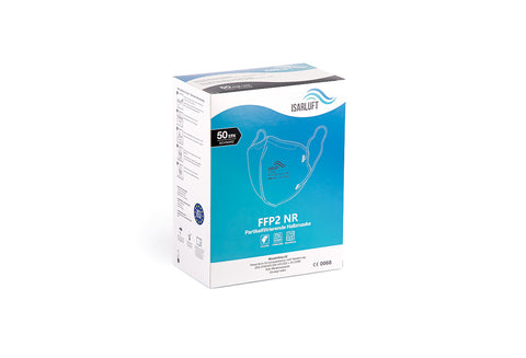 10x ISARLUFT FFP2-Maske schwarz (einzeln verpackt)