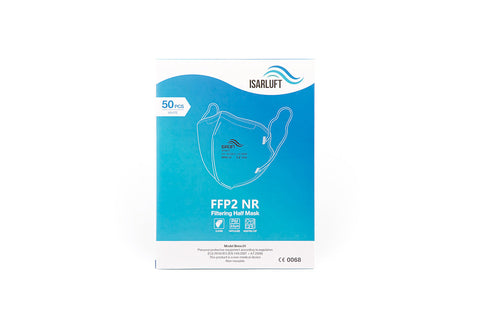 1x ISARLUFT FFP2-Maske weiß (einzeln verpackt)
