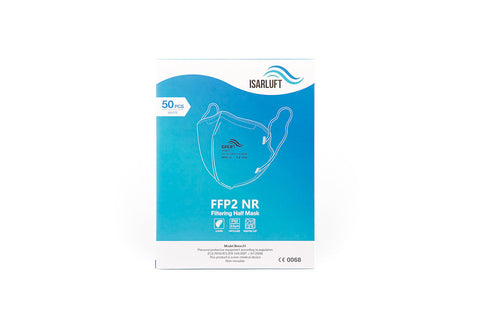 10x ISARLUFT FFP2-Maske weiß (einzeln verpackt)