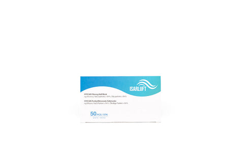 1x ISARLUFT FFP2-Maske weiß (einzeln verpackt)