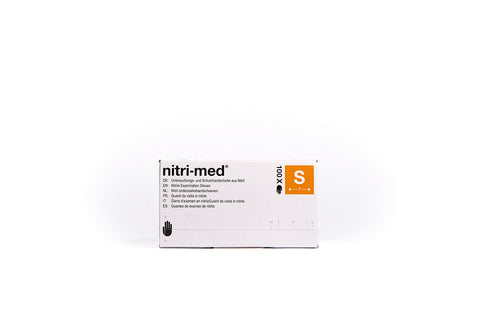 Nitri-Med® weiße Nitril Handschuhe S 100er Box