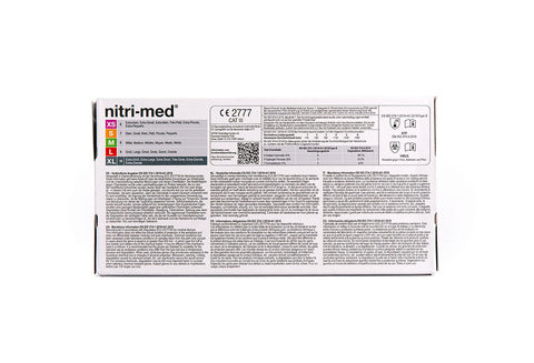 1x Nitri-Med® weiße Nitril Handschuhe XL 100er Box