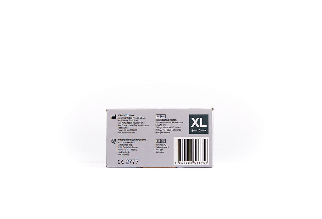 1x Nitri-Med® weiße Nitril Handschuhe XL 100er Box
