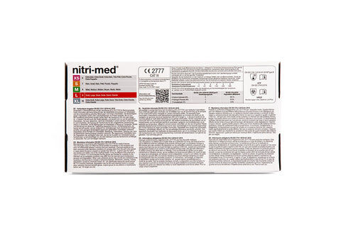 Nitri-Med® schwarze Nitril Handschuhe L 100er Box