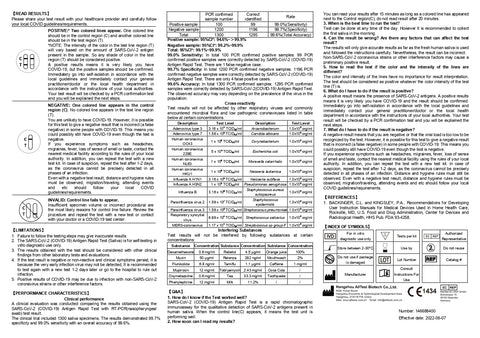 AllTest Covid-19 Antigen Laien Lollitest, 1 Stück für einfache Selbstanwendung