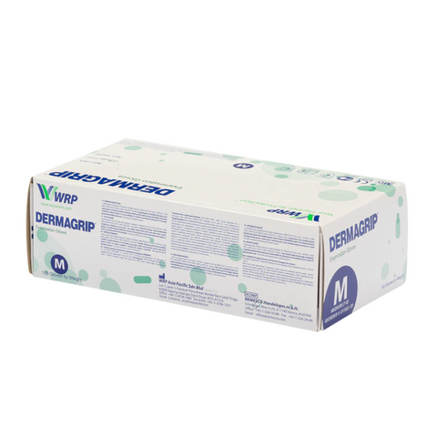 Dermagrip Latex ExaminatioDermagrip Latex Untersuchungshandschuhe puderfrei (100er Box) – CE-zertifiziertn Gloves (100er Box) – Schnelltest Store