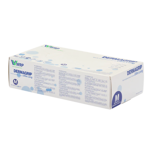 Dermagrip Ultra Long Nitrile Examination Gloves