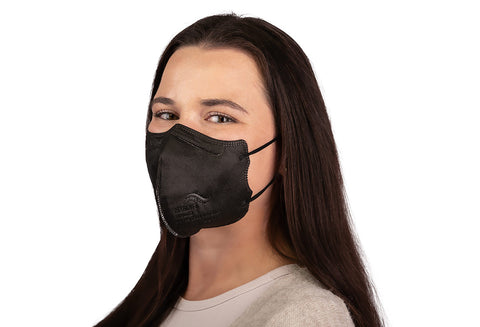 10x ISARLUFT FFP2-Maske schwarz (einzeln verpackt)