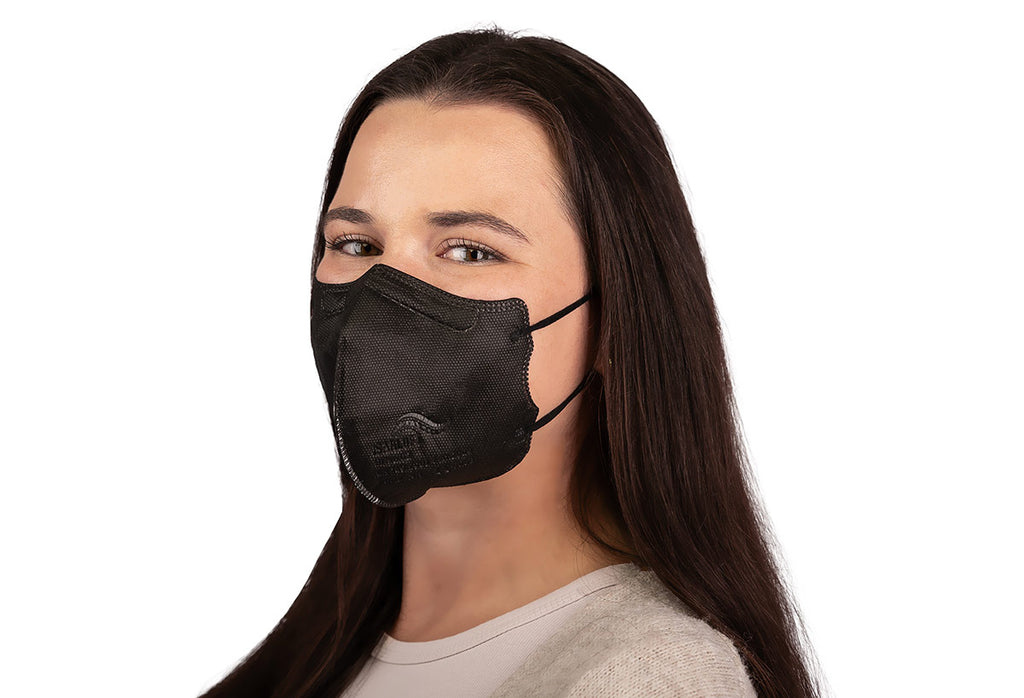 15x ISARLUFT FFP2-Maske schwarz (einzeln verpackt)