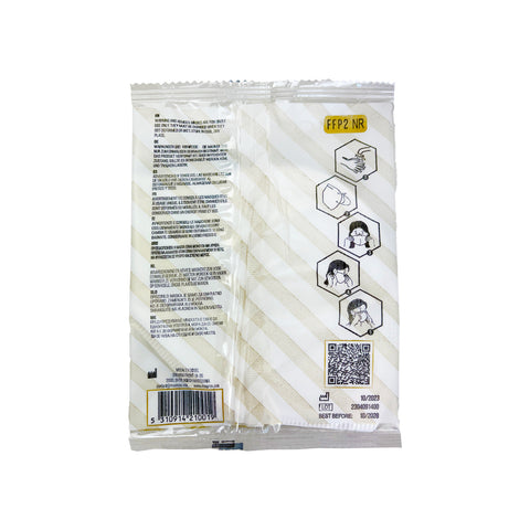 Moonlex FFP2 NR Schutzmaske weiß (haltbar bis: 31. Okt 2028) - 10er Box