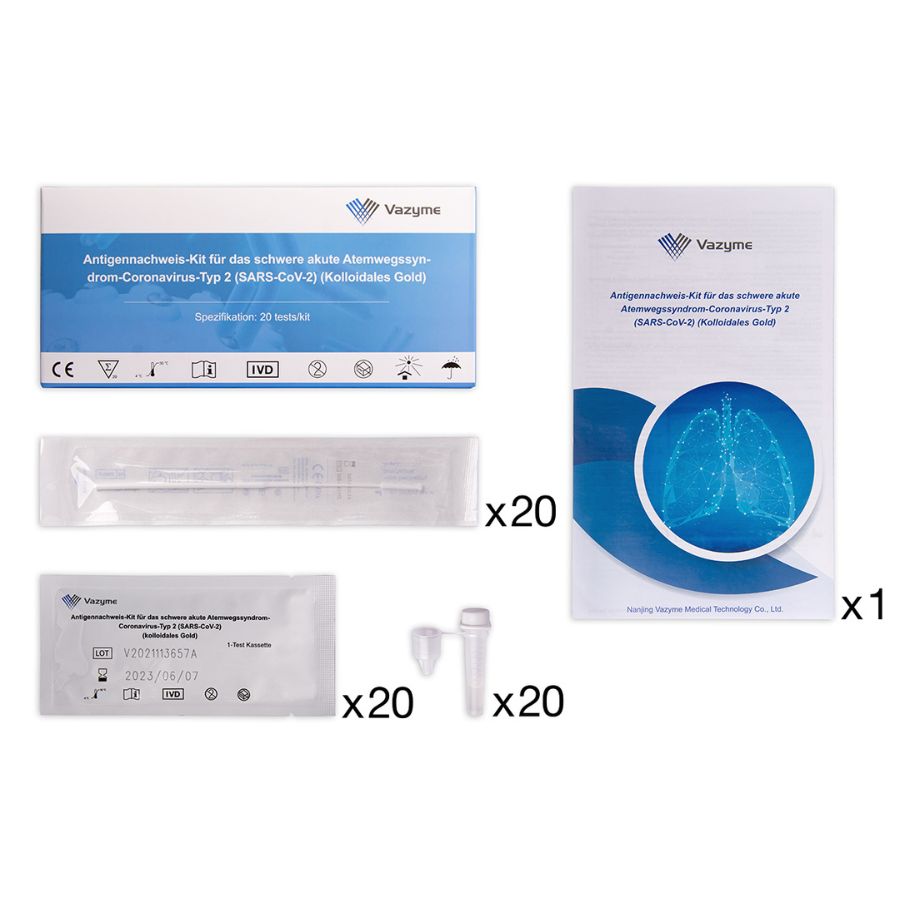 Vazyme Antigennachweis-Kit [SARS-CoV-2] (20er Box)