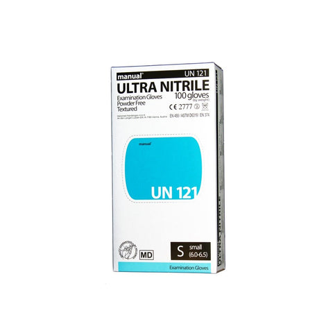 Manual UN121 Ultra Nitrile Exam Gloves (100er Box)