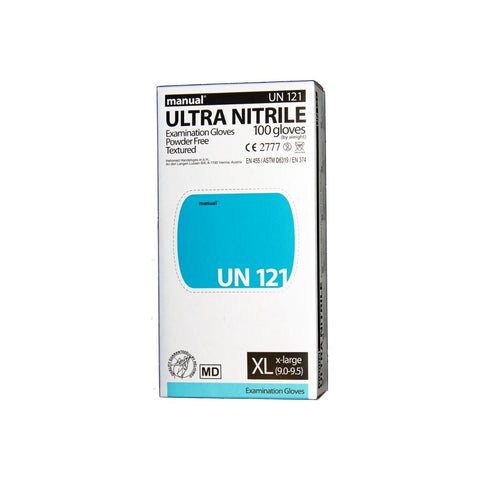 Manual UN121 Ultra Nitrile Exam Gloves (100er Box)