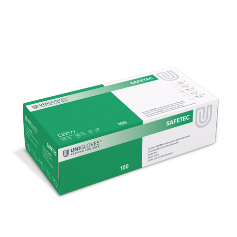 Unigloves UNICARE SAFETEC LATEX