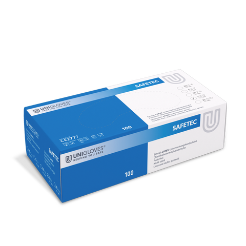 Unigloves UNICARE SAFETEC LATEX