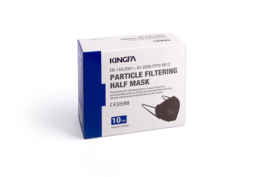 FFP2 NR Schutzmaske Kingfa schwarz