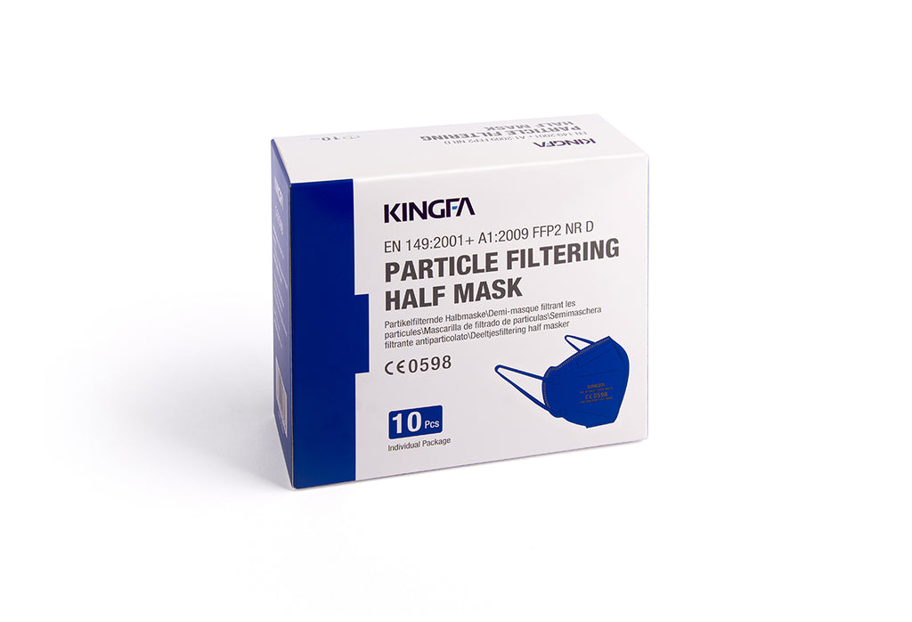 FFP2 NR Schutzmaske Kingfa blau