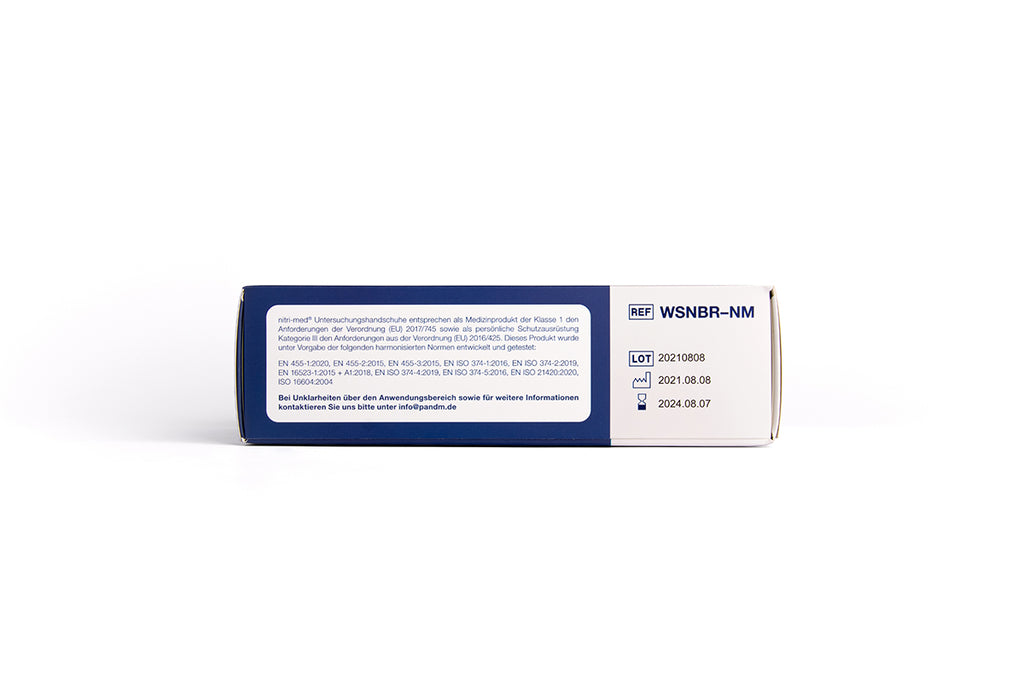 Nitri-Med® blaue Nitril Handschuhe XL 100er Box