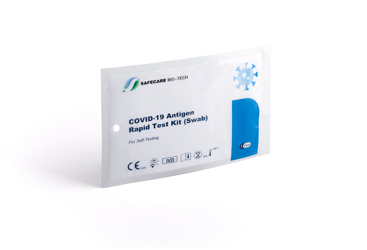 Safecare Bio-Tech LAIENTEST COVID-19 Antigen Rapid Test kit - 1er (im Polybeutel)