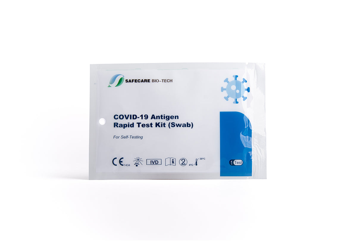 Safecare Bio-Tech LAIENTEST COVID-19 Antigen Rapid Test kit - 1er (im Polybeutel)