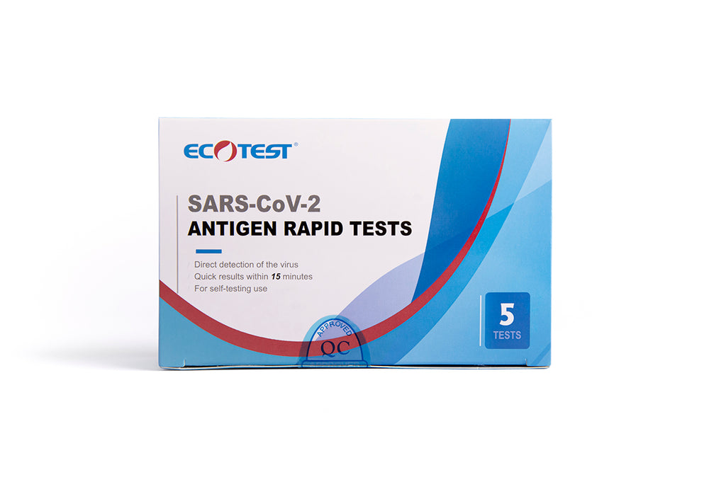 ECOTEST® SARS-CoV-2 Antigen-Schnelltest CE0197 (5er Set)
