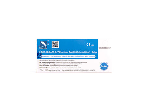 1x Deepblue COVID-19 Lolli Test (haltbar bis: 31. Jan. 2024) Antigen Test Kit (colloidal gold) CE1434 Selbsttest (Sars- CoV-2)