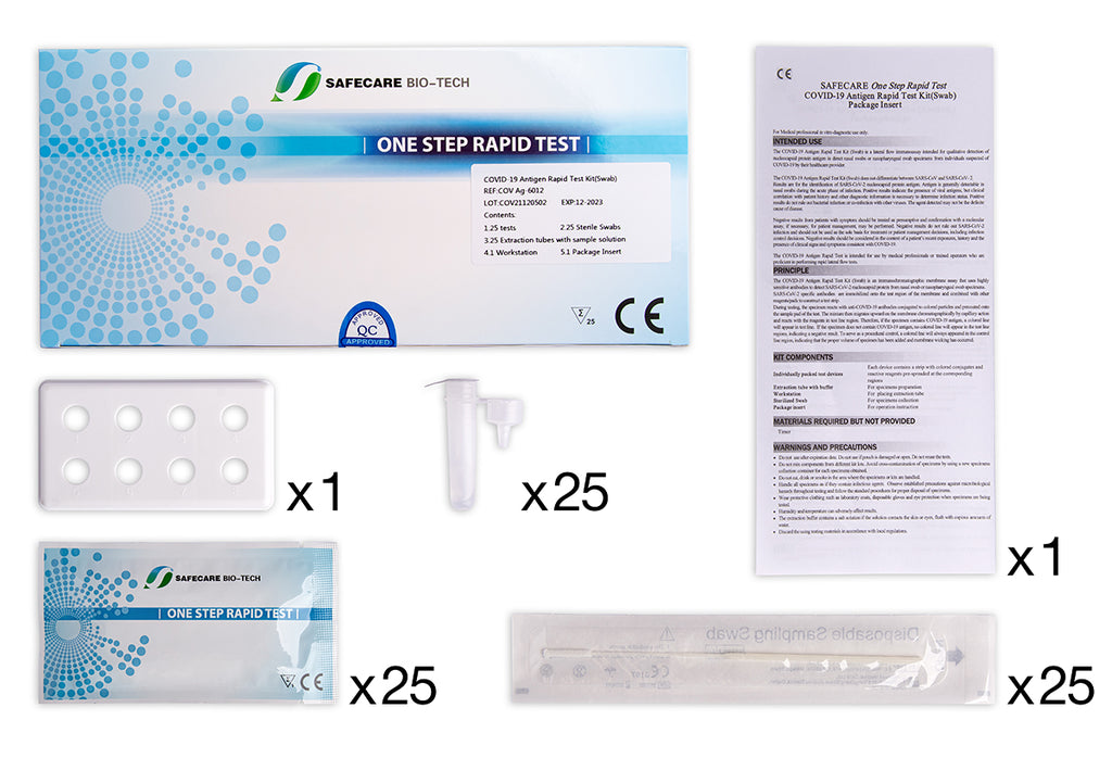 Safecare Bio-Tech | One Step Rapid Test (25er Box)
