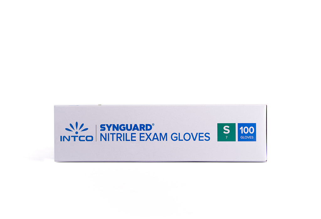 Intco schwarze Nitril Handschuhe Größe S 100er Box