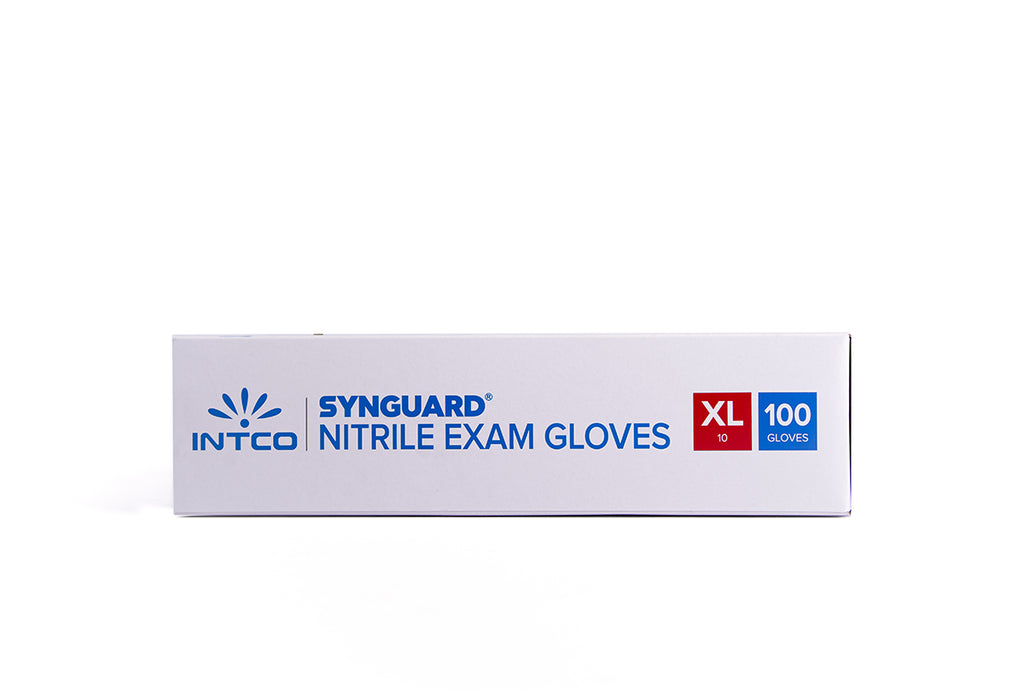 Intco schwarze Nitril Handschuhe Größe XL 100er Box