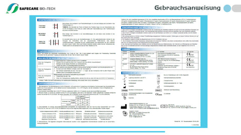 5x Safecare Bio-Tech Laientest (haltbar bis: 29. Februar 2024) COVID-19 Antigentest - 5er Box